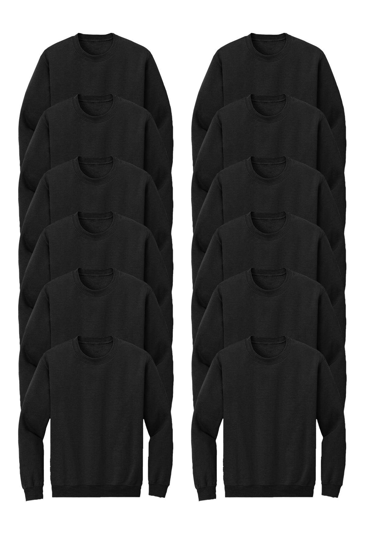 black color 12 pack black sweatshirt