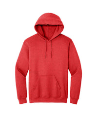 Heather Scarlet Red color hoodie