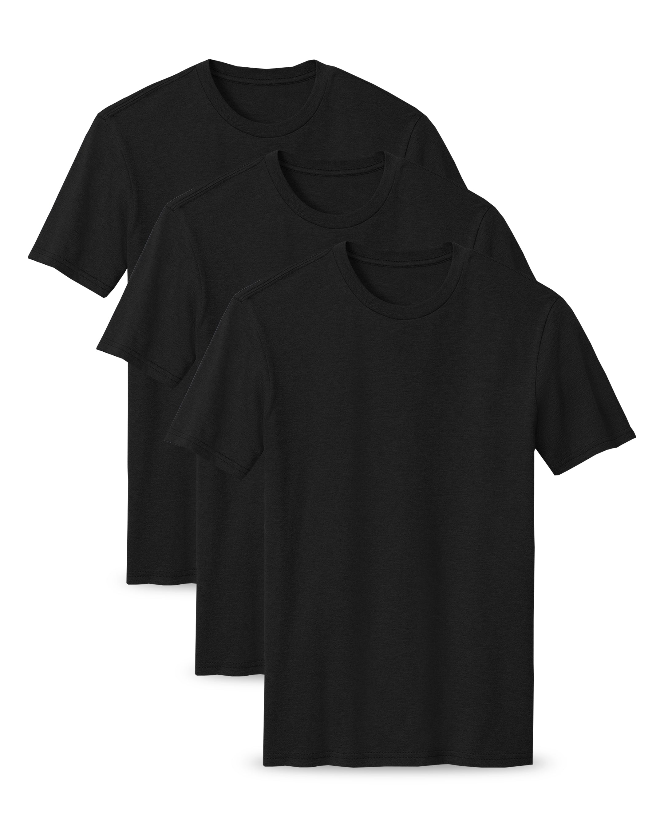 black t-shirts pack of 3