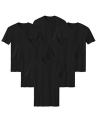 black t-shirts pack of 6