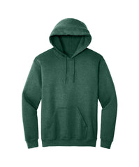 heather dark green hoodie