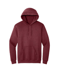 heather dark maroon hoodie