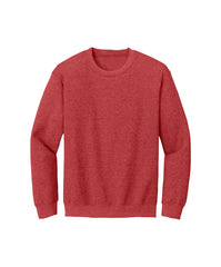 heather scarlet red sweatshirt