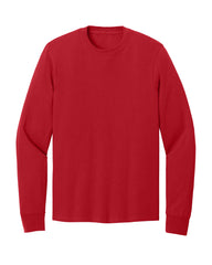 red long sleeve shirt on a white background