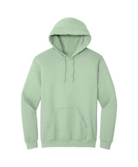 min green hoodie