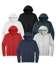 Black, White, Red, Ash, Dark Heather, Navy, multicolor hoodie 6 pack