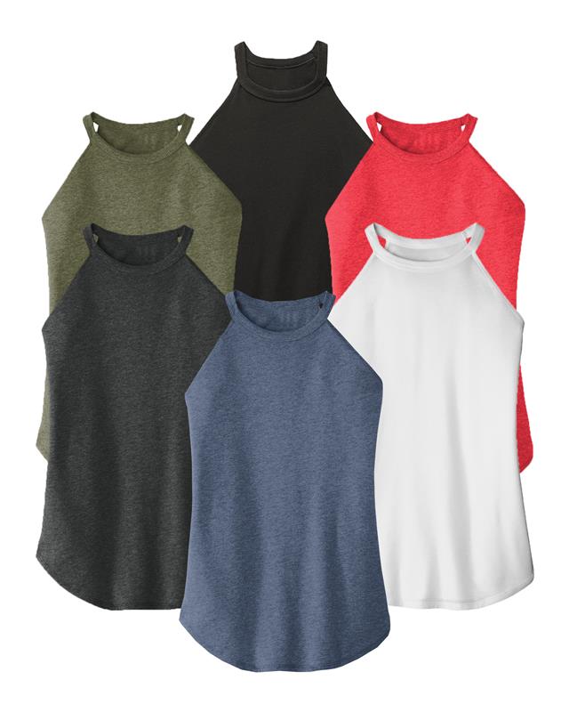 multicolor womens tank tops 6 pack