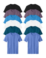 multicolors t shirt 12 pack
