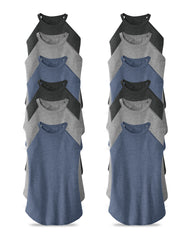 multicolors tank tops Pack 12