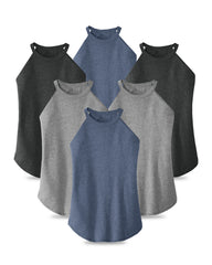 multicolors tank tops for womens 6 pack