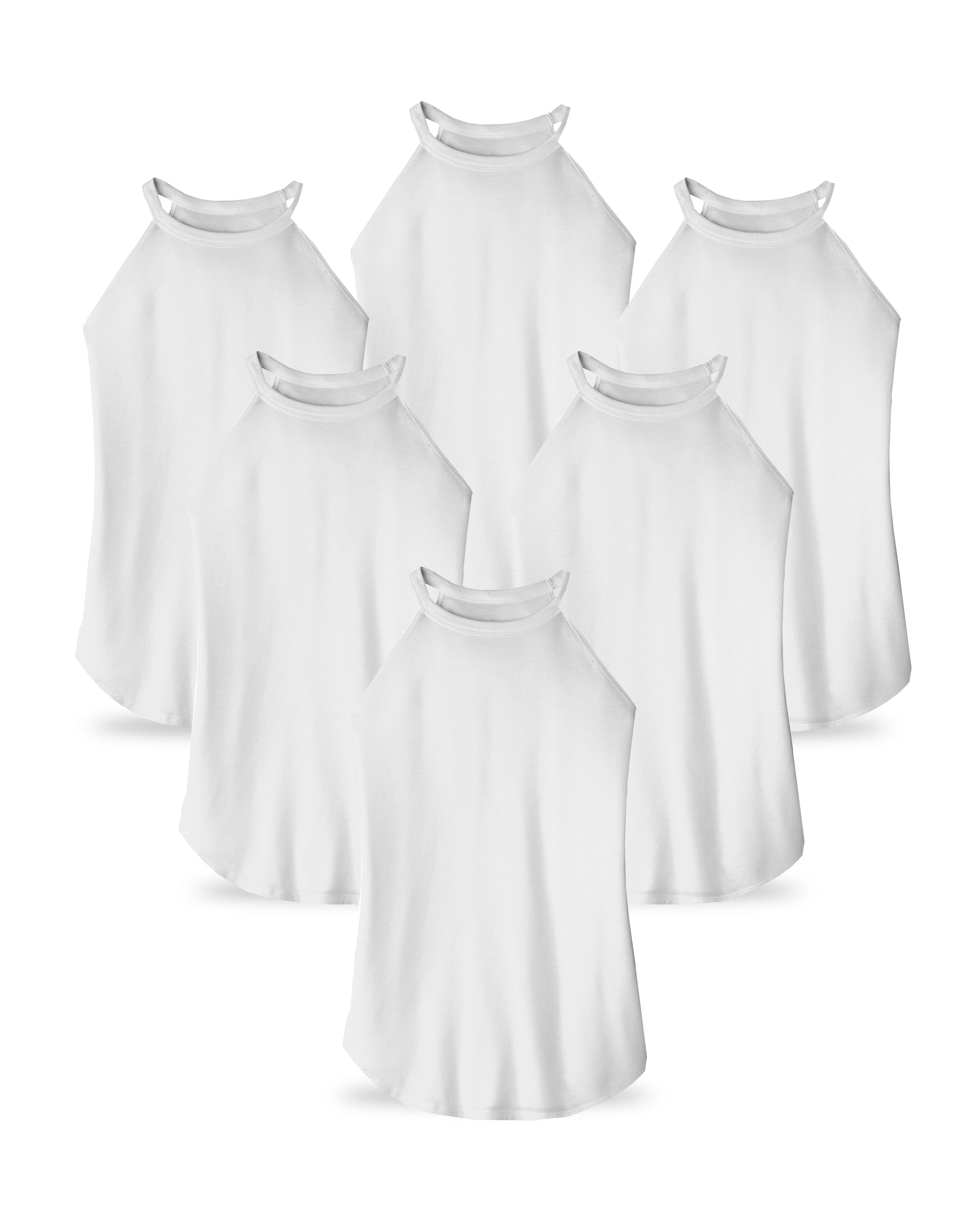 white tank tops for womens 6 pack