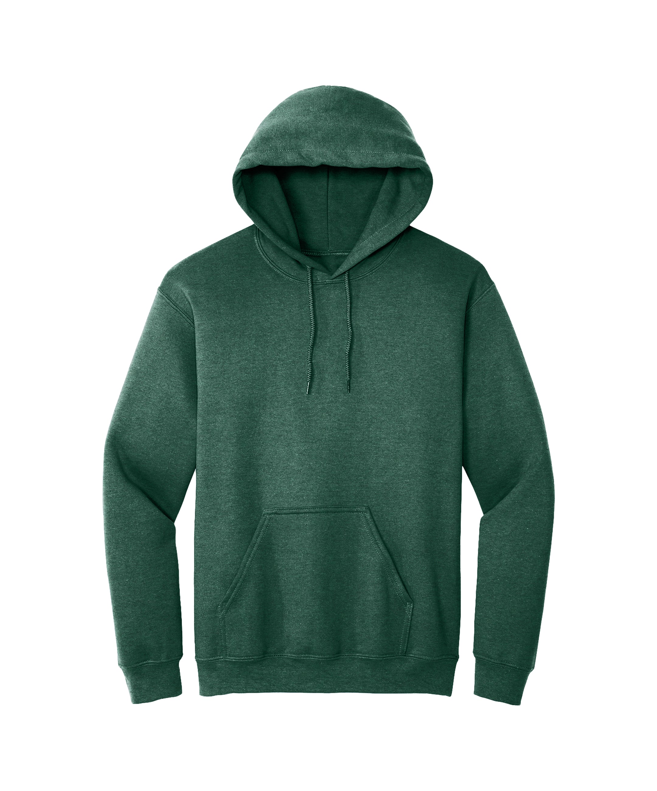 heather dark green hoodie