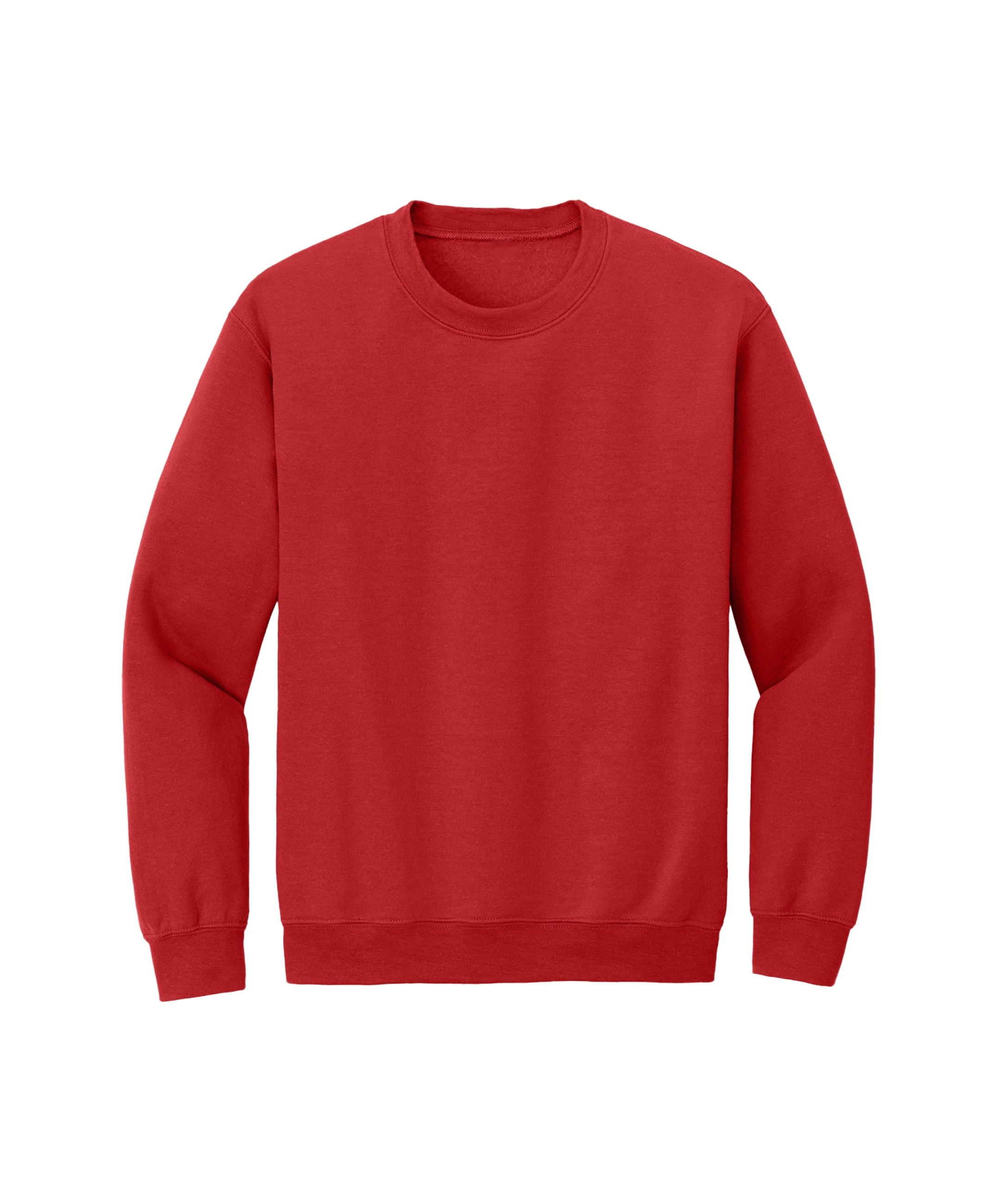 Red color sweatshirt