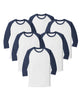 White & Navy